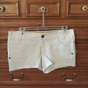 White shorts